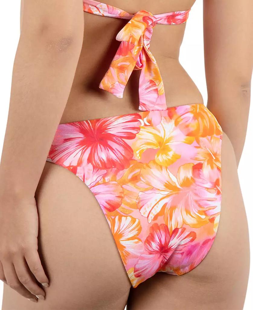 Hurley Juniors' Tropic Dreams Cheeky Scoop Bikini Bottoms
