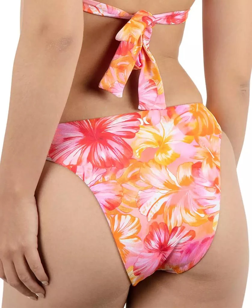 Hurley Juniors' Tropic Dreams Cheeky Scoop Bikini Bottoms 2