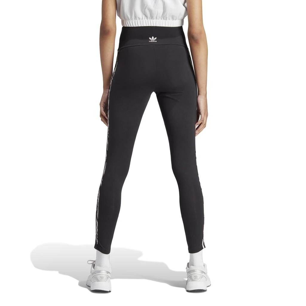 Adidas 3-Stripes Zebra Animal Infill Tights 2