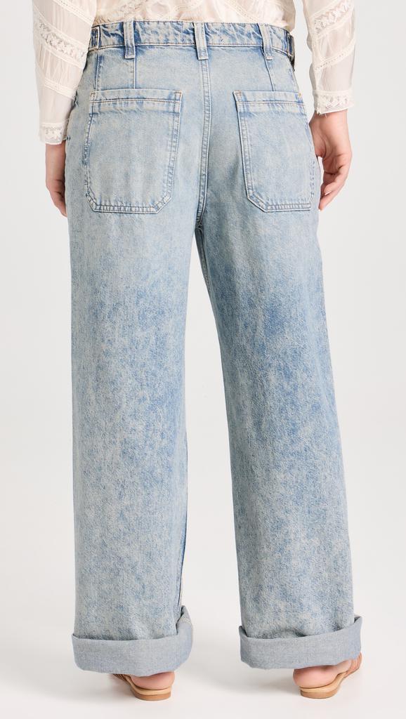 Free People Palmer Cuffed Jeans