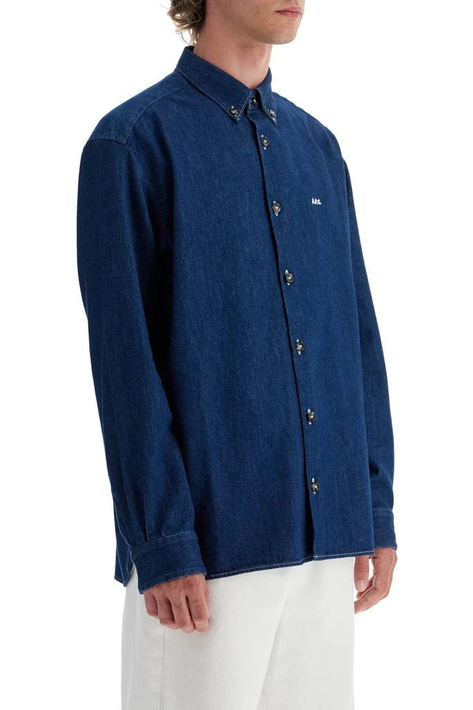 A.P.C. "lightweight denim mathias shirt 2