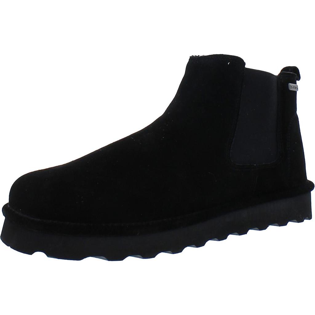 Bearpaw Drew Mens Suede Sheepskin Winter & Snow Boots