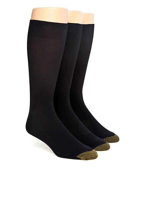 Gold Toe Toe 3 Pack Metropolitan Dress Socks 1
