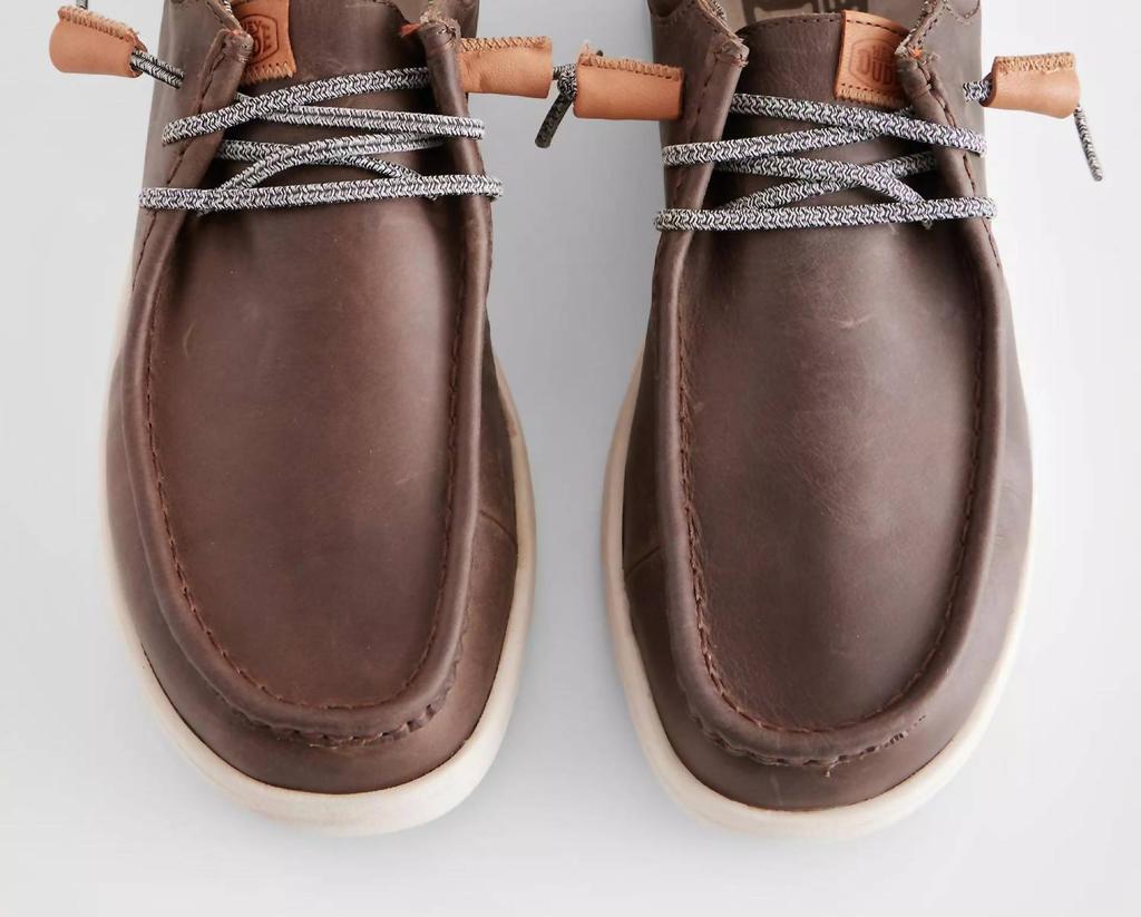 Hey Dude Hey Dude - Men's Wally Grip Craft Leather Shoes