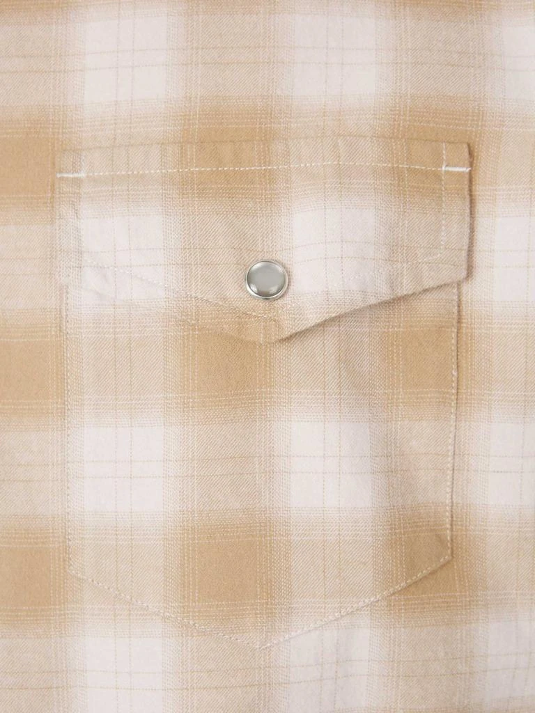 Tom Ford Tom Ford Brushed Check Western Shirt 4