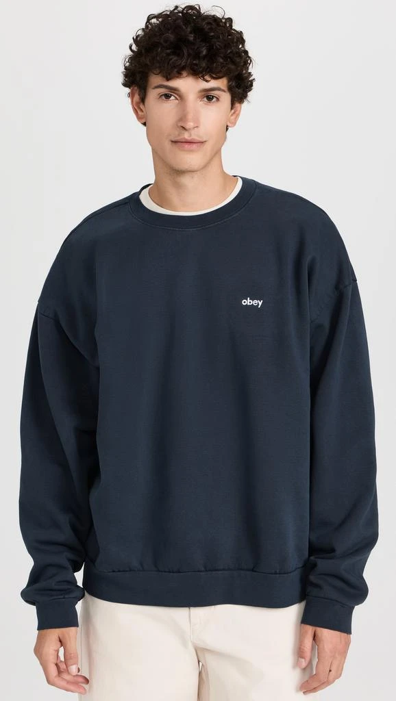 Obey Lowercase Pigment Crew 6