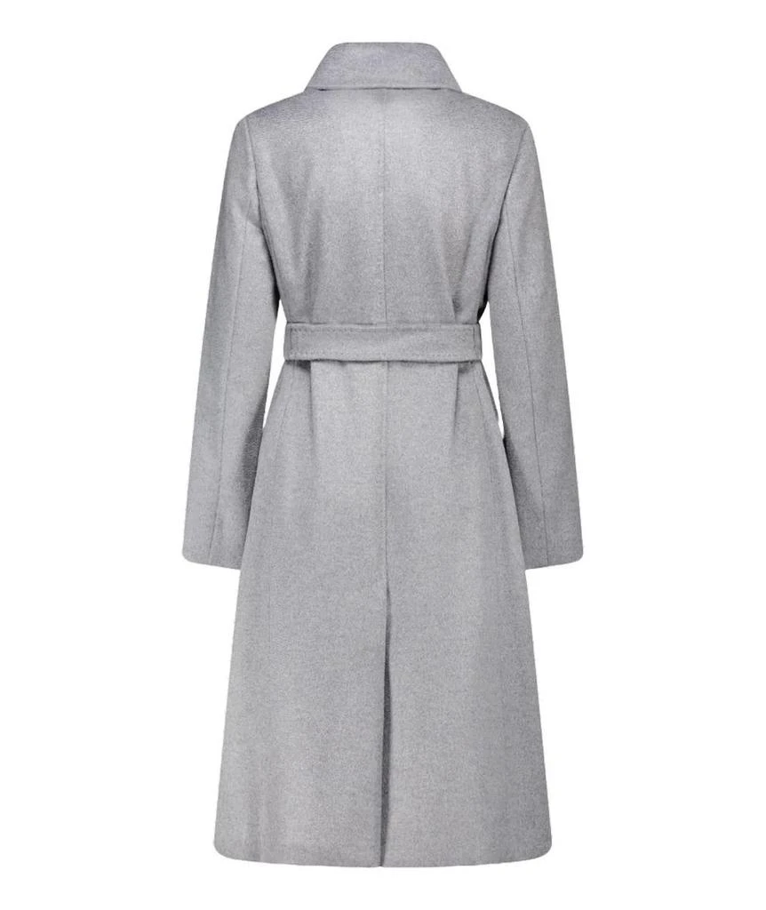 Max Mara Max Mara Studio Bcollag Belted Long-Sleeved Coat 2
