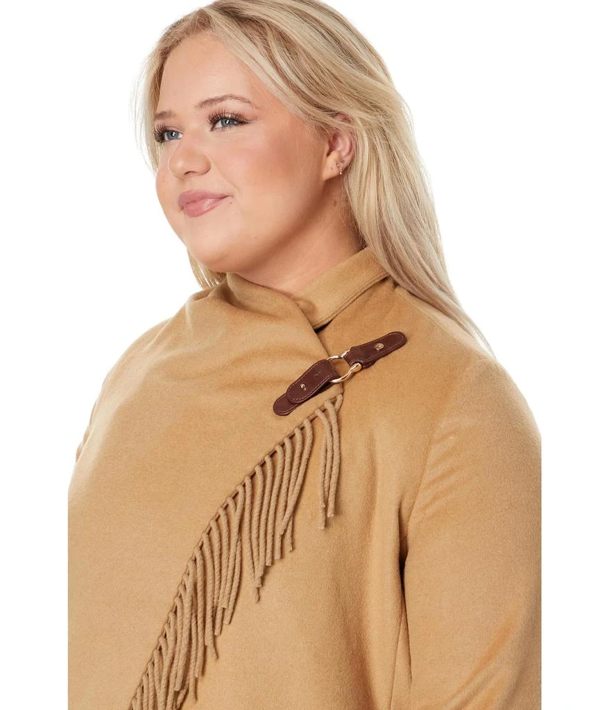 Ralph Lauren Fringe Drape Front Wool 3