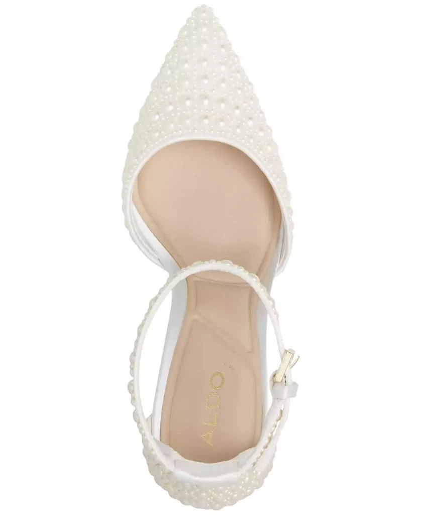 ALDO Women's Derperla Two-Piece Pearl Pumps 4