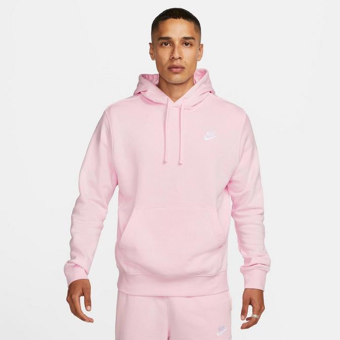 jd sports pink nike hoodie