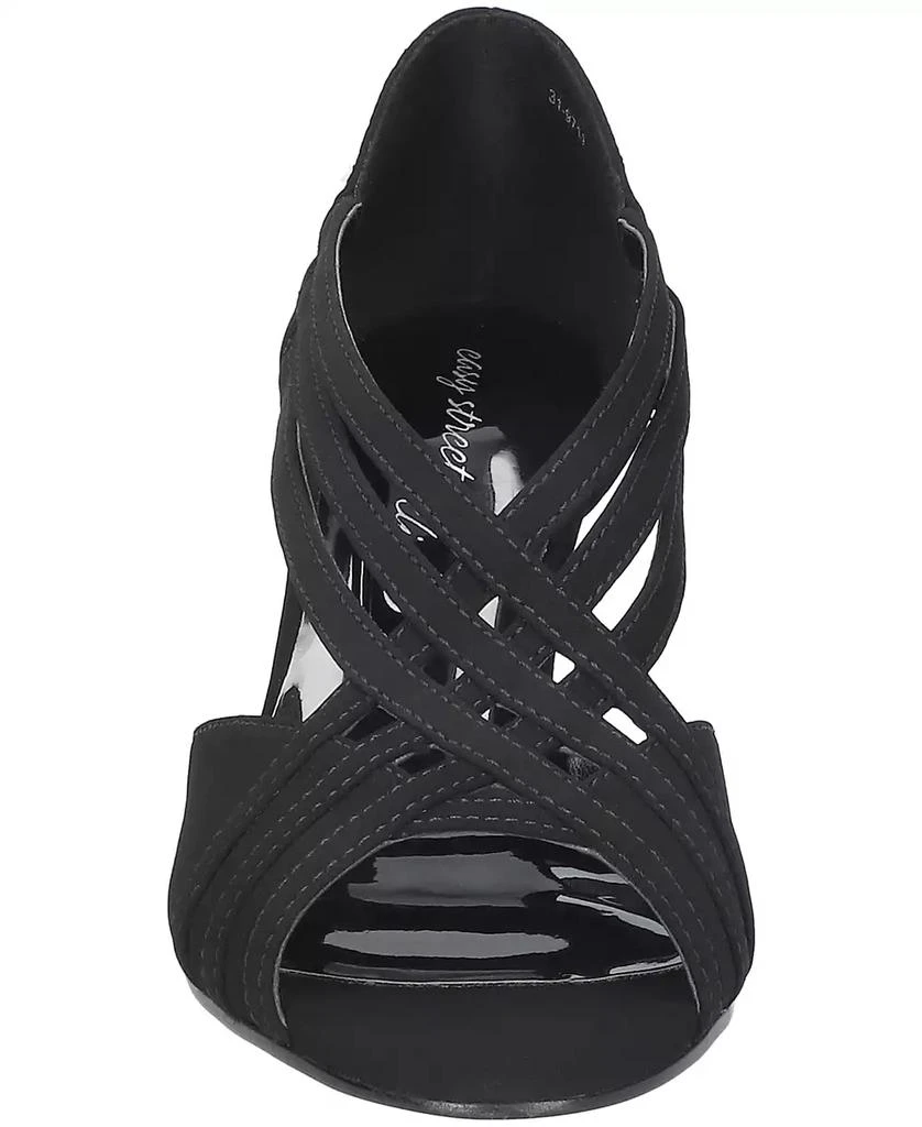 Easy Street Women's Oceana Peep Toe Pumps 6