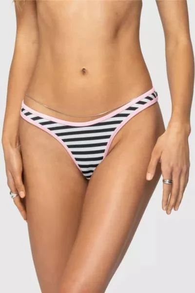 Edikted Edikted Jayla Striped Bikini Bottom 4
