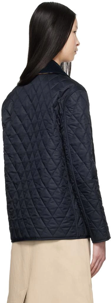 Burberry Navy Quilted Jacket 3