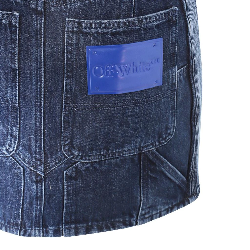 Off-White Off-White Denim Mini Skirt 4