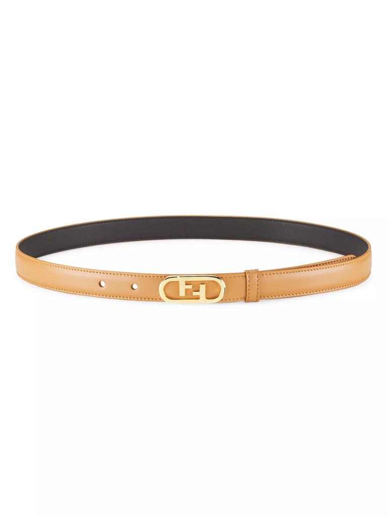 Fendi O'Lock Leather Belt