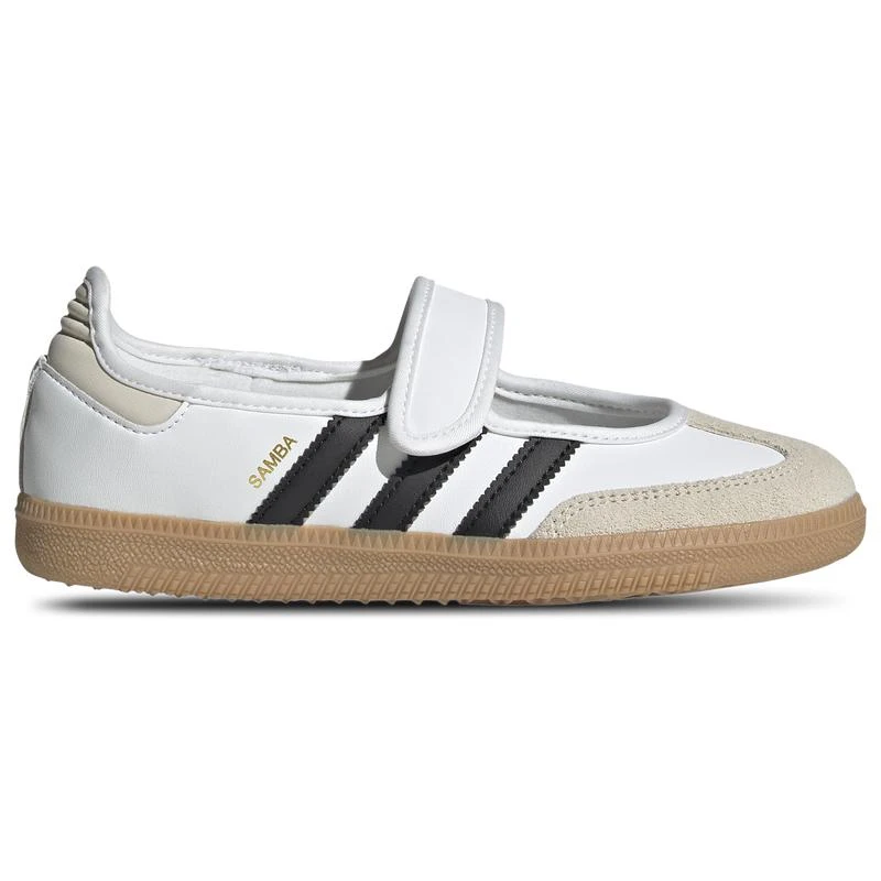 adidas gazelle silver green womens adidas Originals Sneakers 'Samba' Kids White Logo Print Size 5K
