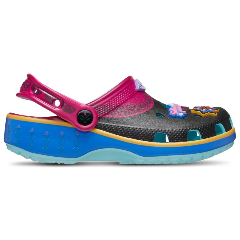 Crocs Crocs Frozen Anna Classic Clogs - Girls' Toddler 1