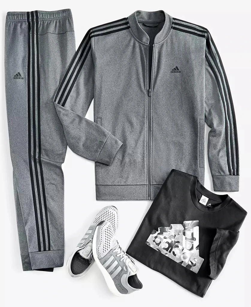 Adidas Men's Tricot Heathered Joggers 5