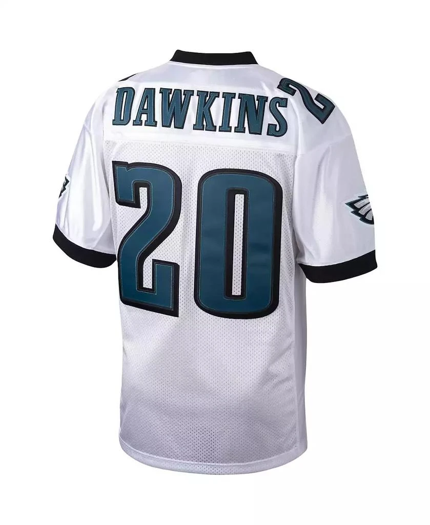 Mitchell and Ness Men's Brian Dawkins White Philadelphia Eagles 2004 Authentic Throwback Retired Player Jersey 4
