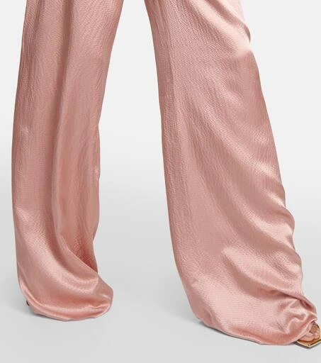 Max Mara Bridal Uncino pleated wide-leg pants 5