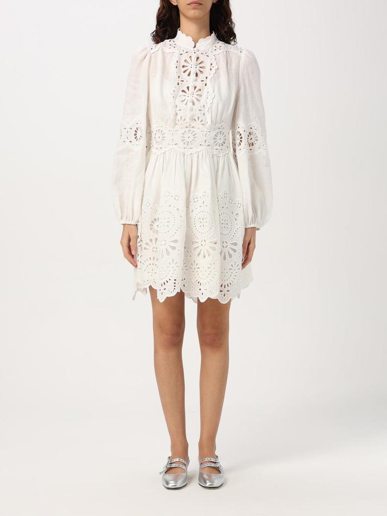 Zimmermann Zimmermann Illustration Velvet Mini Dress