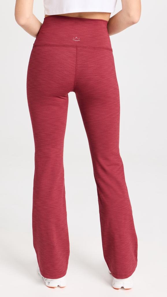 Beyond Yoga Heather Rib High Waisted Practice Pants