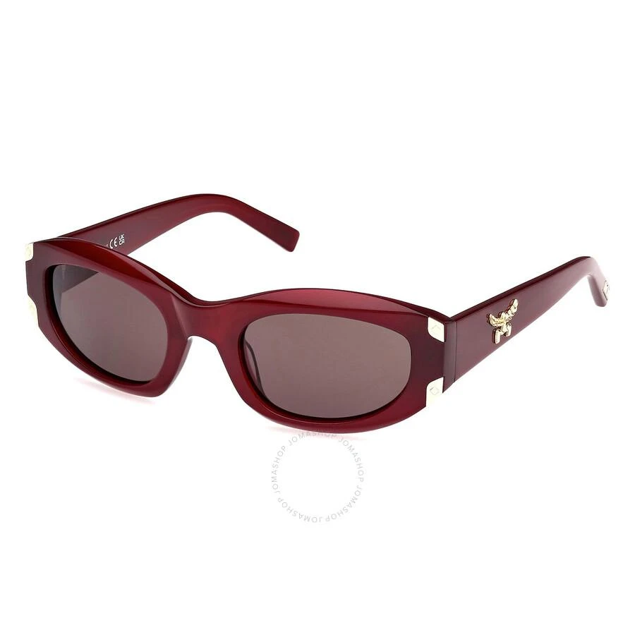 Shop Smoke Oval Ladies Sunglasses MW0006 69A 53 on Sale at  display picture 1