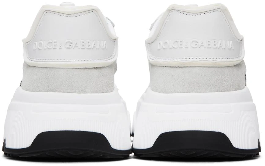 Dolce & Gabbana White Mixed-Material Daymaster Sneakers 2
