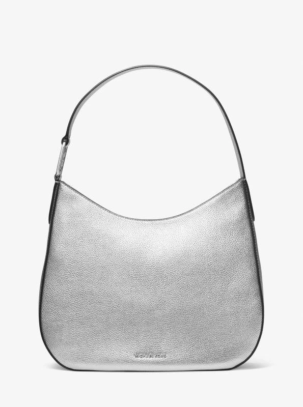 michael_kors Kensington Large Metallic Leather Hobo Shoulder Bag 1