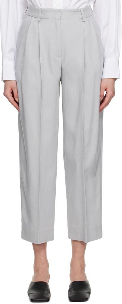 HOUSE OF DAGMAR Gray Suit Trousers