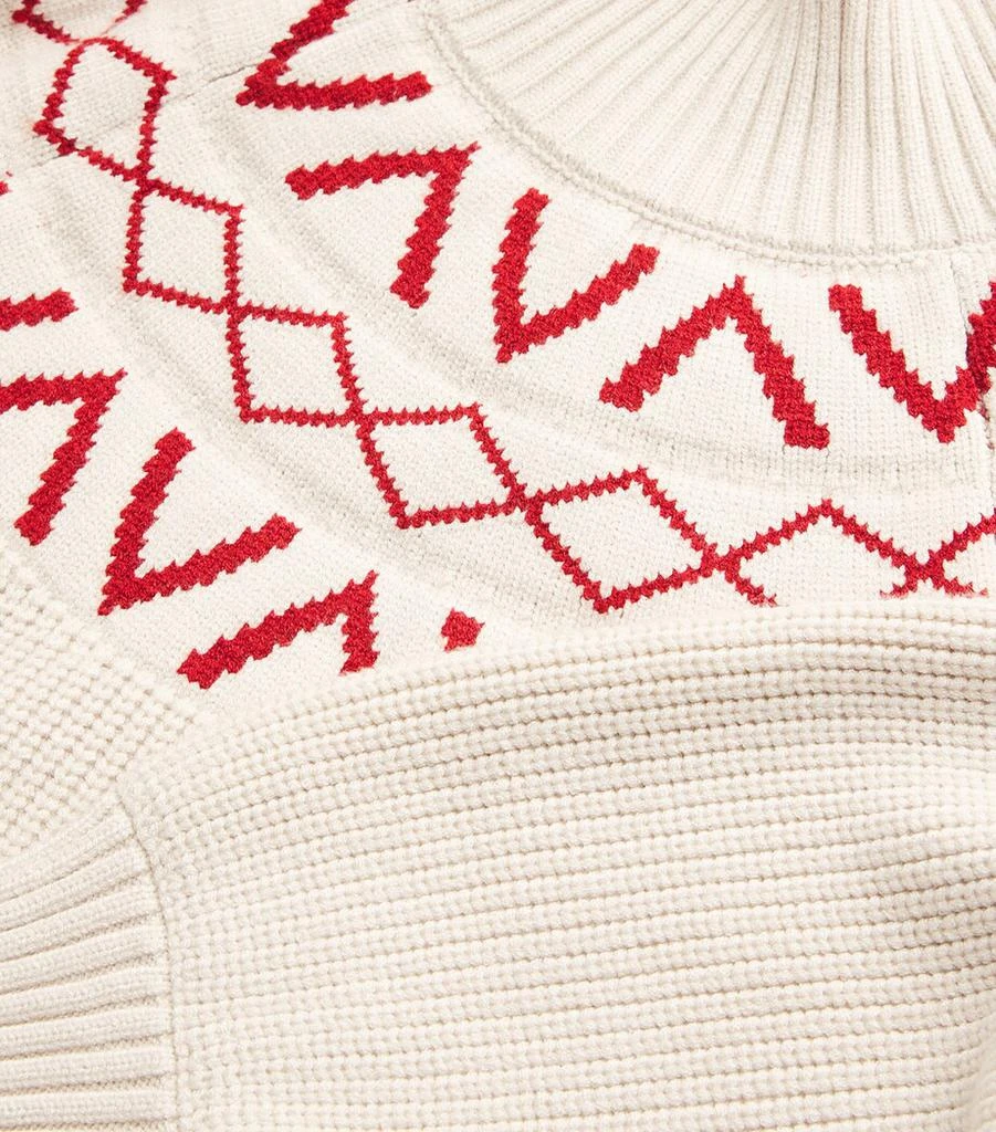 Varley Knitted Fair Isle Marcie Sweater 5