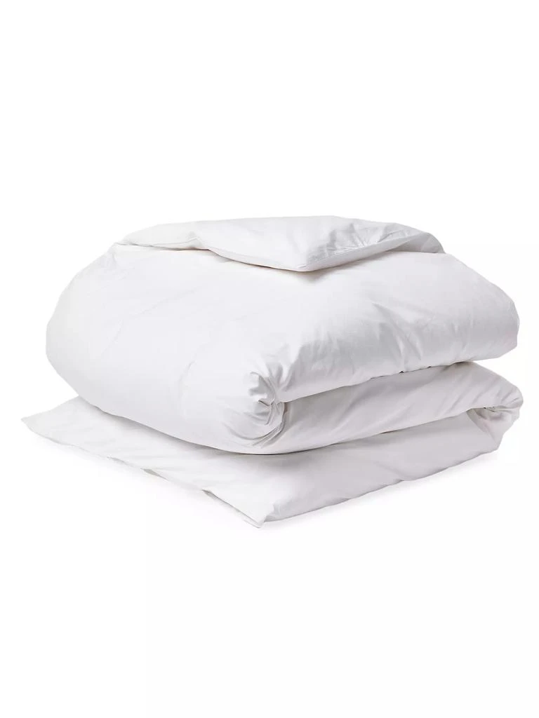 Coyuchi Refined Organic Percale Duvet Cover 1