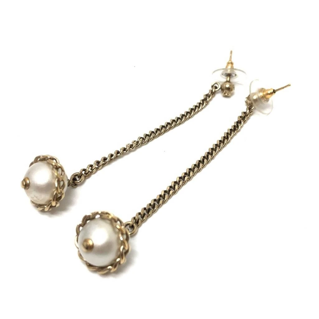 Chanel gold Metal Drop Earrings (Pre-Owned)