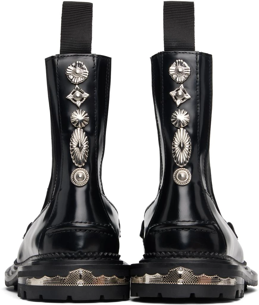 Toga Pulla Black Polido Chelsea Boots 2