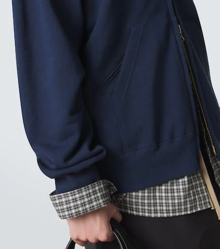 Sacai x Carhartt cotton jersey hoodie 7