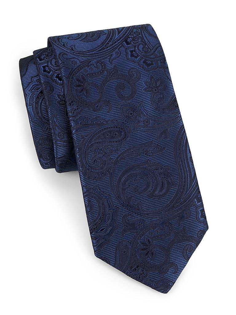 Canali Paisley Silk Tie