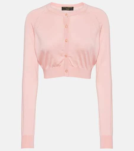 Dolce
Gabbana Capri cropped silk cardigan 1
