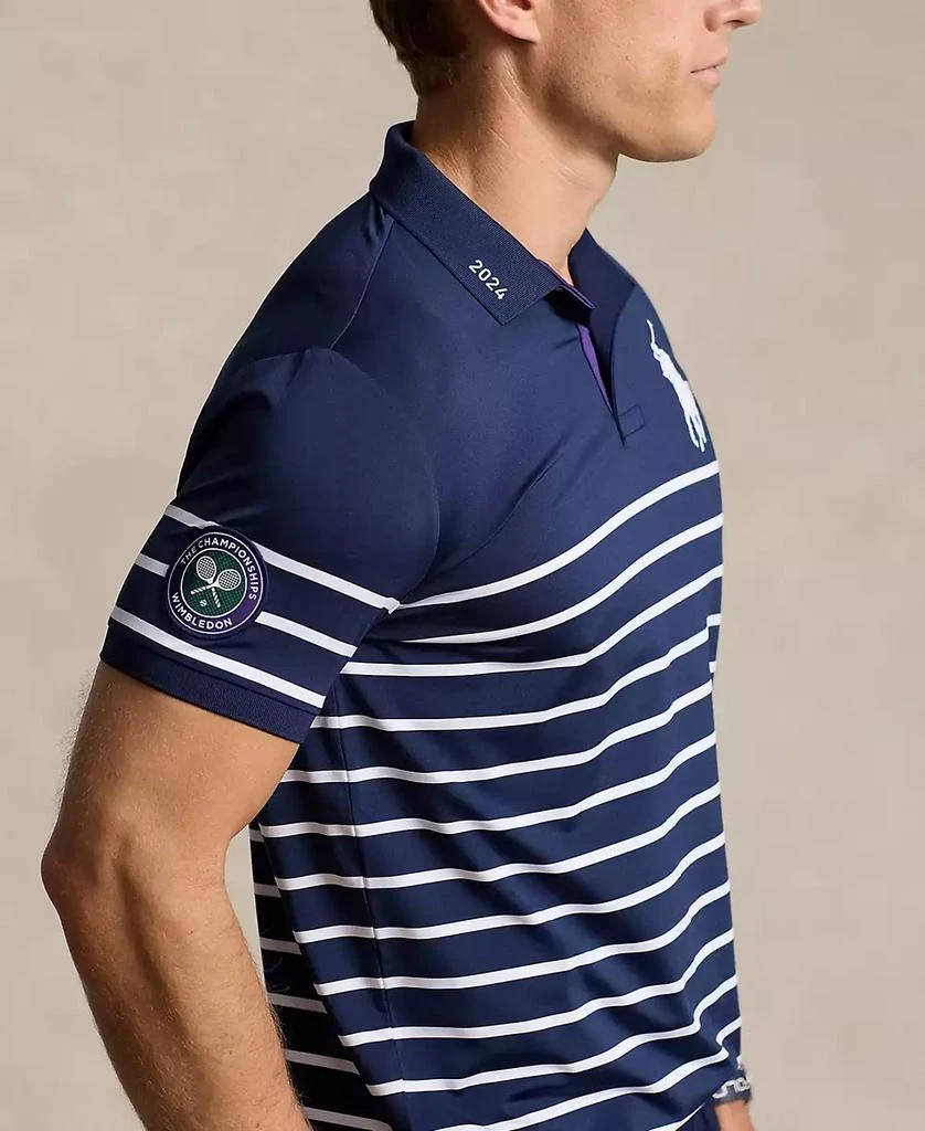 Ralph Lauren Men's Wimbledon 2024 Striped Polo Shirt 3