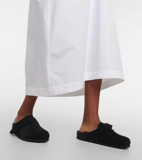 Birkenstock x Tekla Nagoya suede slippers 4