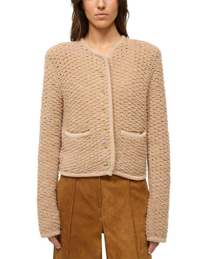 Staud Lisson Knit Jacket 4