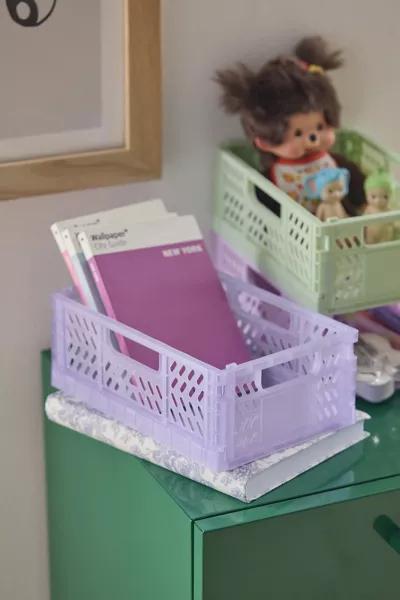 Urban Outfitters Felix Jelly Folding Storage Crate