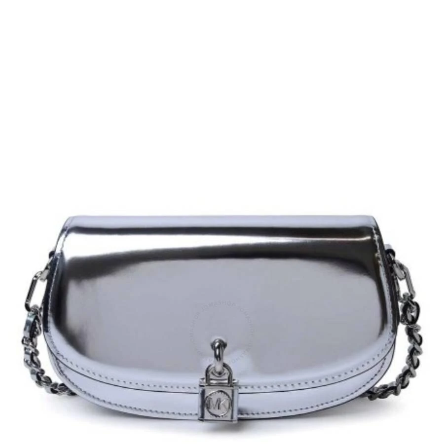 Michael Kors Small Mila Metallic Leather Shoulder Bag 1