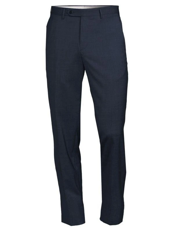 Zanella Curtis Slim Tapered Leg Wool Trousers 3