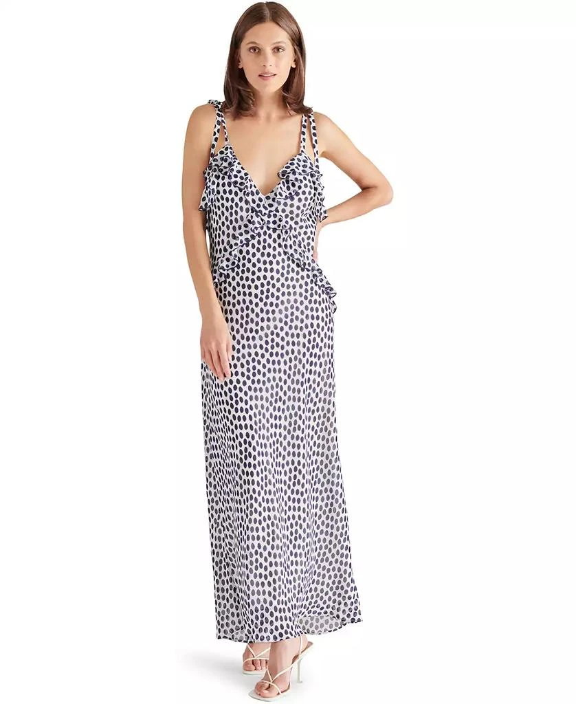 Steve Madden Women's Adalina Ruffled Polka Dot Dress 1