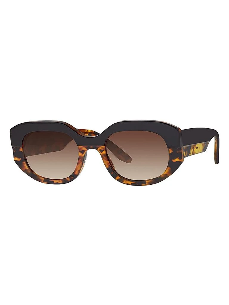 Barton Perreira Sueno 51MM Rectangular Sunglasses 1