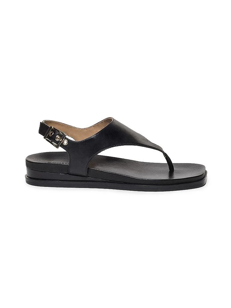 Bernardo Concord Leather Wedge Sandals 2