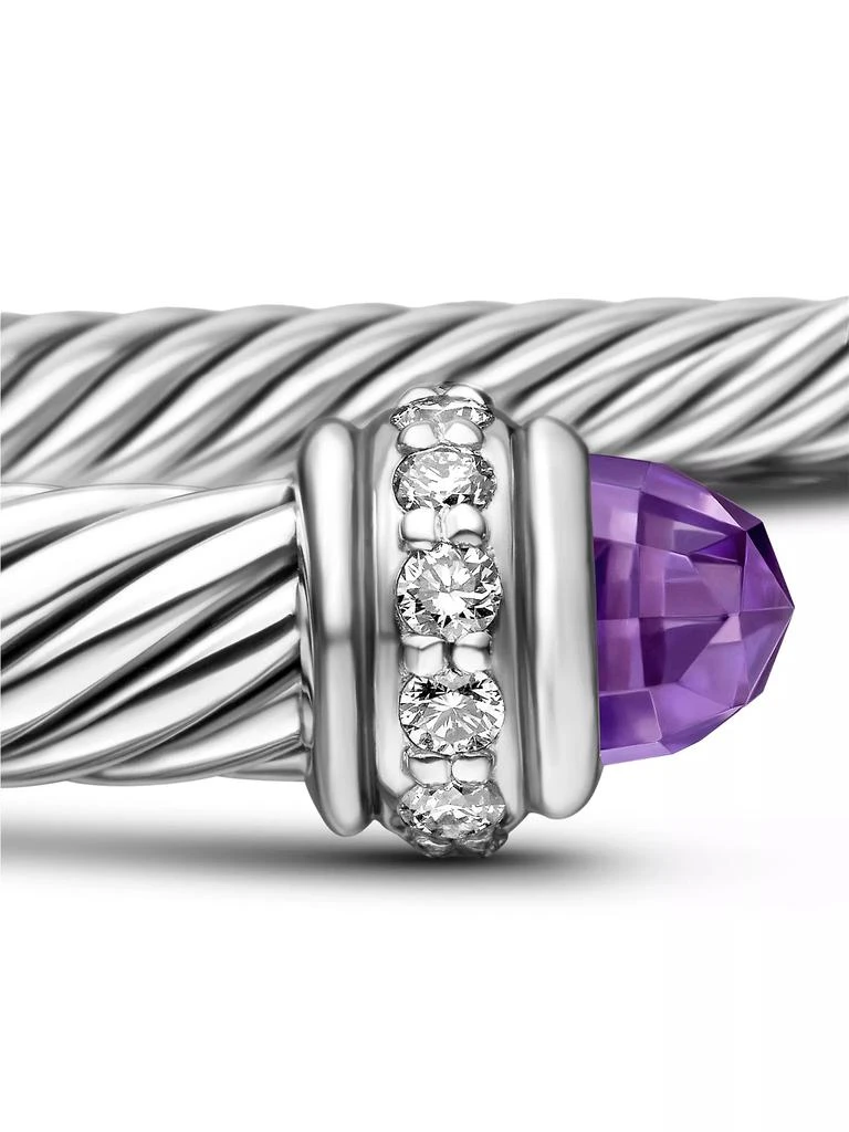 David Yurman Cable Classics Color Bracelet with Pavé Diamonds 5