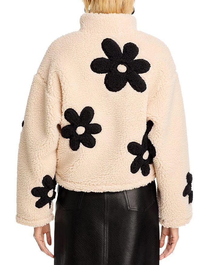Blank NYC Floral Faux Fur Jacket 3