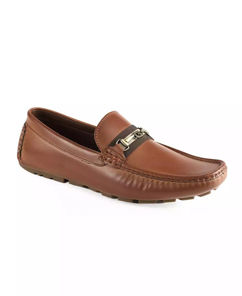Shop Men's Aarav Moc Toe Slip On Driving Loafers on Sale at