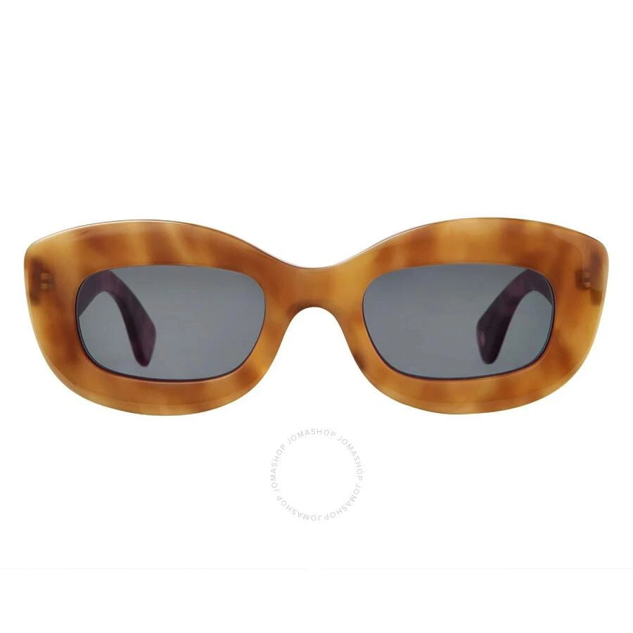 GARRETT LEIGHT DOLORES SUN Blue Smoke Cat Eye Ladies Sunglasses 2139 EMT/BS 48 1